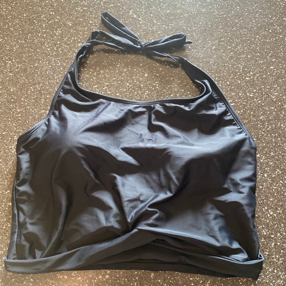 Black 2X Coral Reef takini top